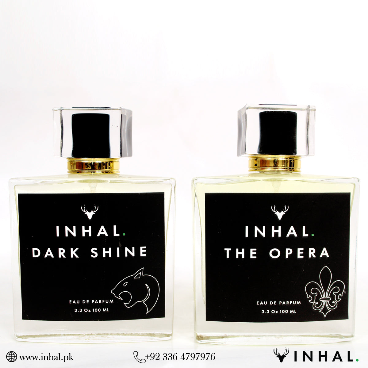 INHAL Combo Deal – Dark Shine & Opera Perfume Set, Luxury Men’s Fragrances, Best Perfume Combo for Men, Dark Shine by INHAL, Opera by INHAL